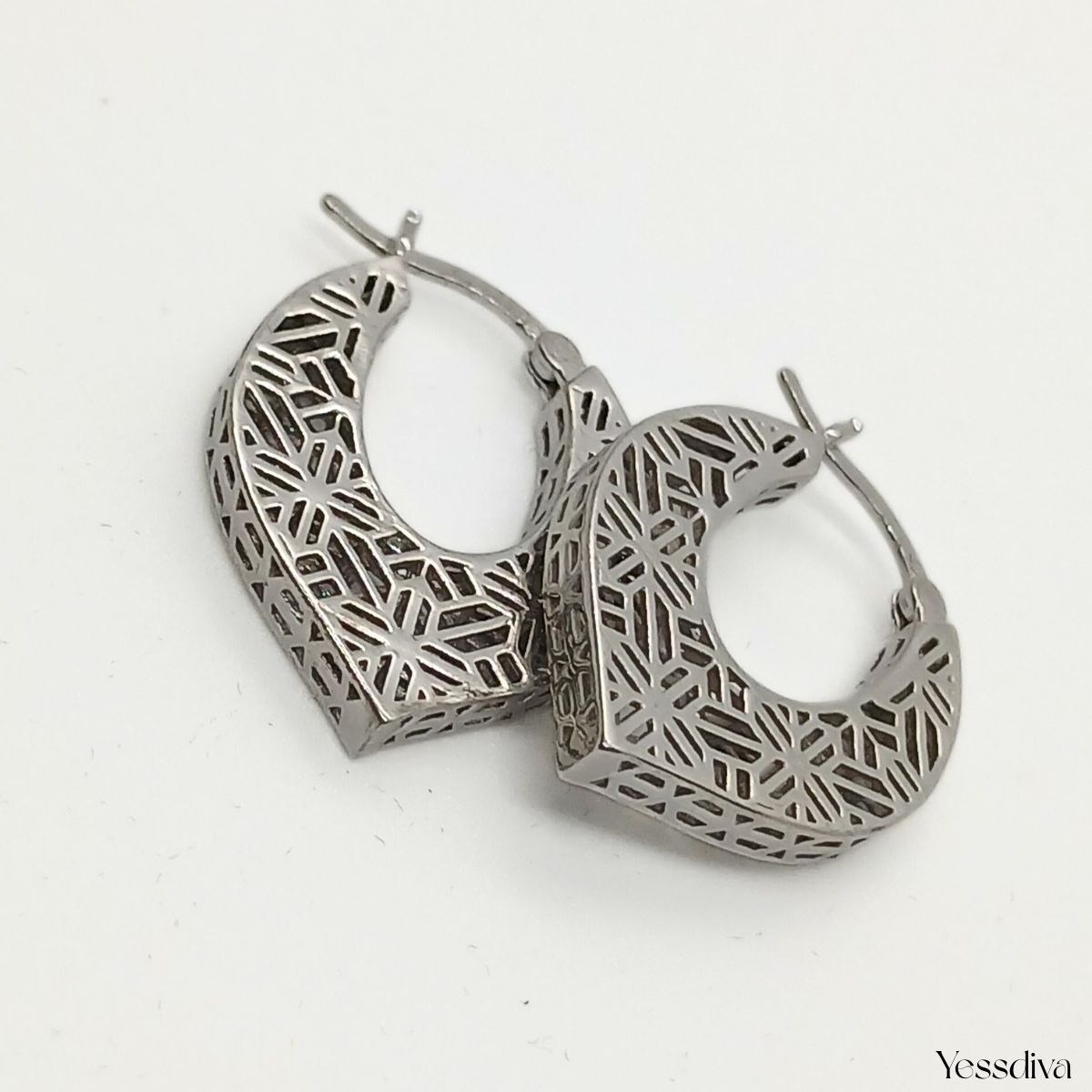 Damla Fizyon Gümüş Küpe