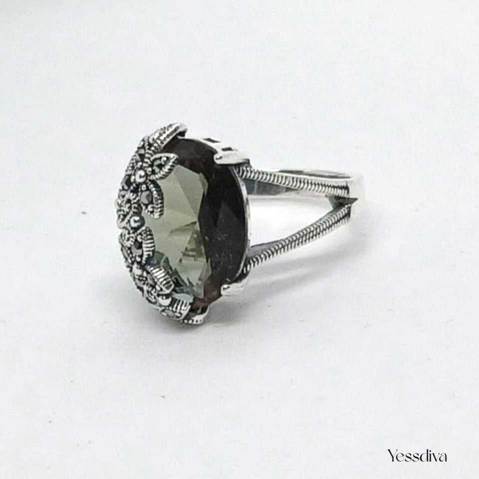 Zultanit Doğal Taşlı Yüzük