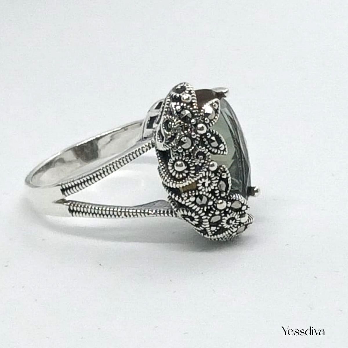 Zultanit Doğal Taşlı Yüzük